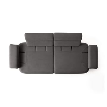 Kelnor 3-sits Soffa 246x81x97 cm - Antracit - Möbler - Soffa - 3 sits soffa