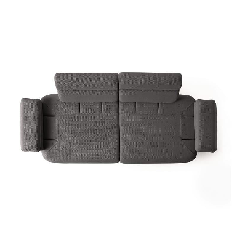 Kelnor 3-sits Soffa 246x81x97 cm - Antracit - Möbler - Soffa - 3 sits soffa