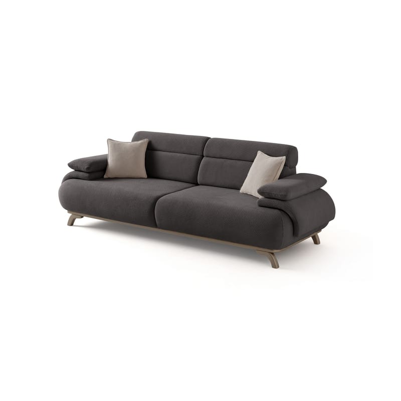 Kelnor 3-sits Soffa 246x81x97 cm - Antracit - Möbler - Soffa - 3 sits soffa