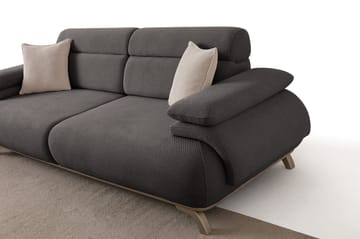 Kelnor 3-sits Soffa 246x81x97 cm - Antracit - Möbler - Soffa - 3 sits soffa