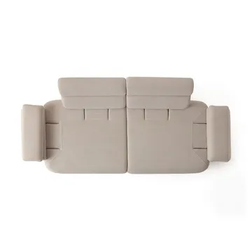 Kelnor 3-sits Soffa 246x81x97 cm - Beige - Möbler - Soffa - 3 sits soffa