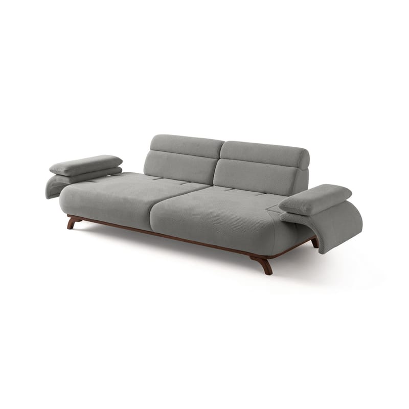 Kelnor 3-sits Soffa 246x81x97 cm - Grå - Möbler - Soffa - 3 sits soffa