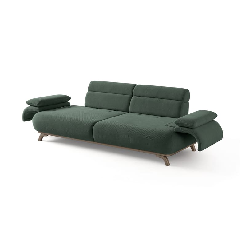 Kelnor 3-sits Soffa 246x81x97 cm - Grön - Möbler - Soffa - 3 sits soffa