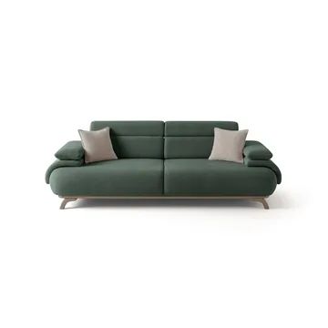 Kelnor 3-sits Soffa 246x81x97 cm - Grön - Möbler - Soffa - 3 sits soffa
