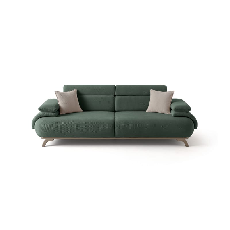 Kelnor 3-sits Soffa 246x81x97 cm - Grön - Möbler - Soffa - 3 sits soffa