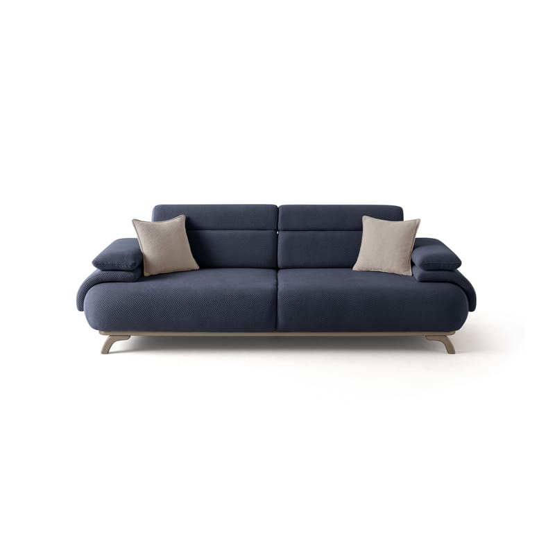 Kelnor 3-sits Soffa 246x81x97 cm - Marinblå - Möbler - Soffa - 3 sits soffa