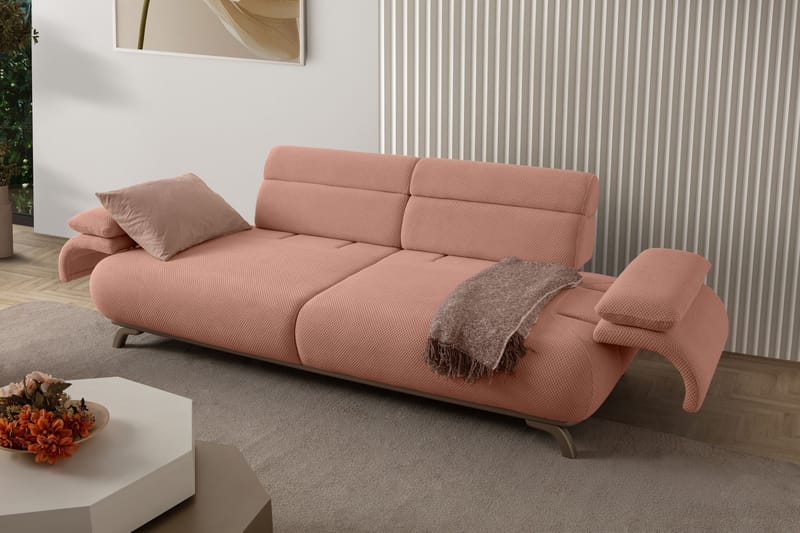 Kelnor 3-sits Soffa 246x81x97 cm - Puder - Möbler - Soffa - 3 sits soffa