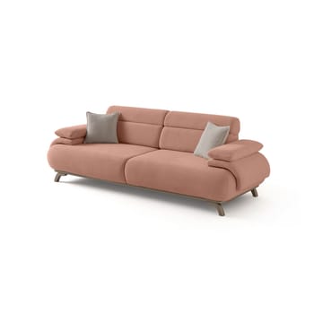 Kelnor 3-sits Soffa 246x81x97 cm - Puder - Möbler - Soffa - 3 sits soffa