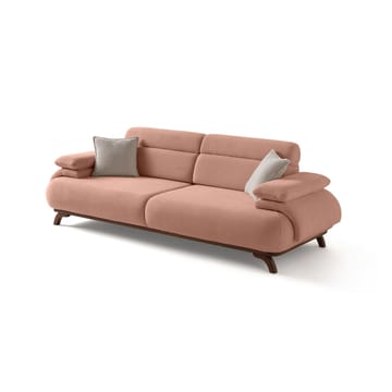 Kelnor 3-sits Soffa 246x81x97 cm - Puder - Möbler - Soffa - 3 sits soffa