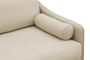 Kimberley Djup 4-sits Soffa i Tyg - Beige - Möbler - Soffa - 4 sits soffa