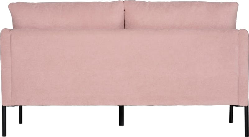 Kingsley 2,5-sits soffa i rosa sammet - Ljusrosa sammet (Letto ljusrosa 1073) - Möbler - Soffa - Sammetssoffa