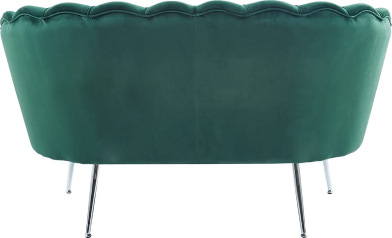 Kingsley 2-sits soffa grön sammet - Grön - Möbler - Soffa - Sammetssoffa