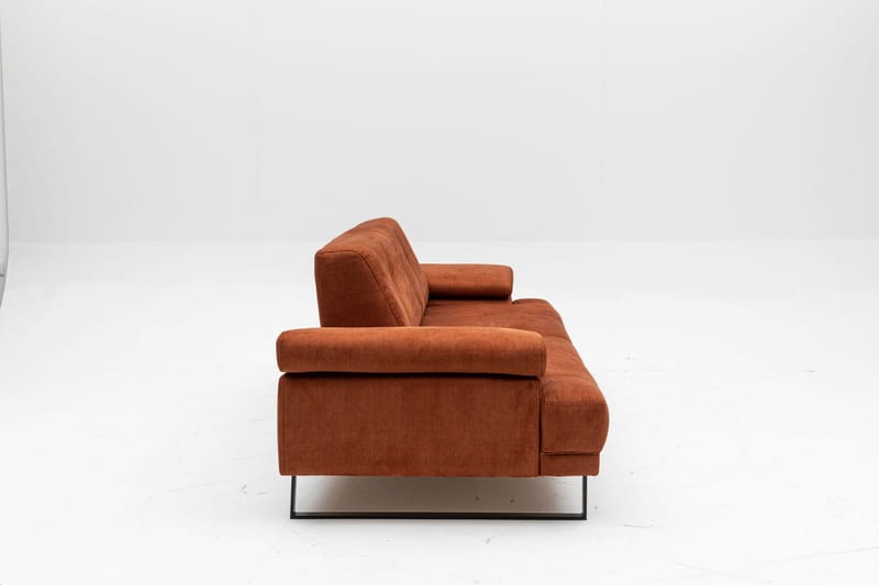 Kitimat Soffa 3-sits - Orange - 3 sits soffa