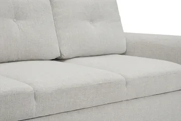 Leia 3-sits Bäddsoffa i tyg - Beige - Möbler - Soffa - Bäddsoffa