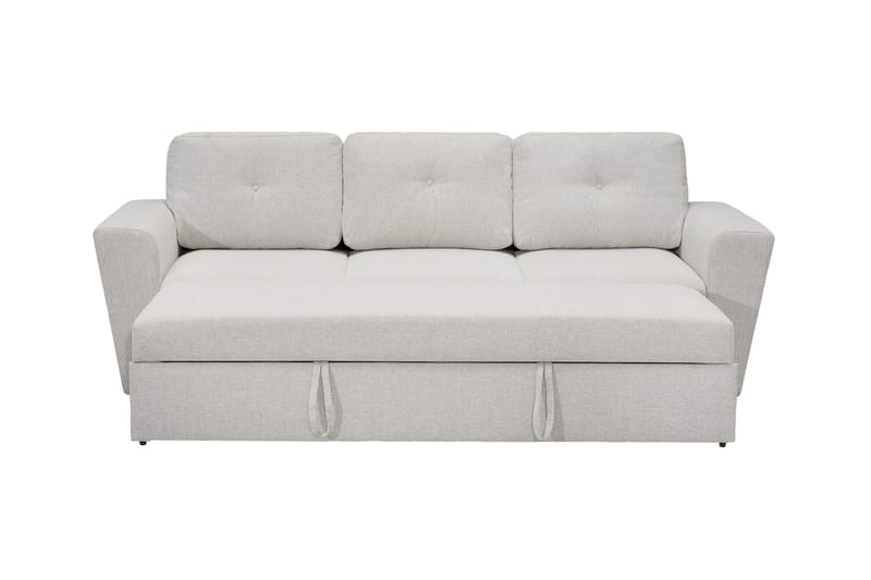Leia 3-sits Bäddsoffa i tyg - Beige - Möbler - Soffa - Bäddsoffa