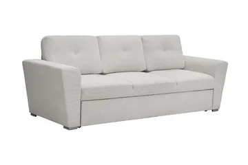 Leia 3-sits Bäddsoffa i tyg - Beige - Möbler - Soffa - Bäddsoffa