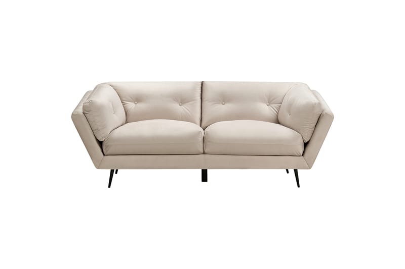 Lenvik Soffa 3-sits, Beige/Svart
