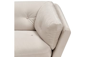 Lenvik Soffa 3-sits - Beige/Svart - Möbler - Soffa - Sammetssoffa