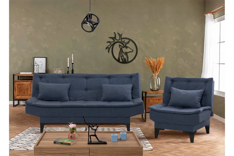 Lepinas Soffgrupp - Grön - Möbler - Soffa - Soffgrupp