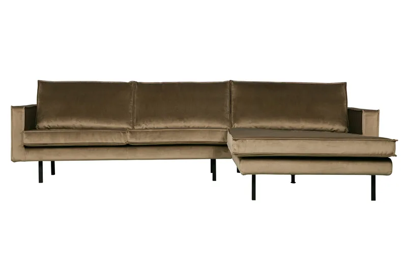 Lissbon Divansoffa Höger - Taupe - Möbler - Soffa - Divansoffor & schäslongsoffa