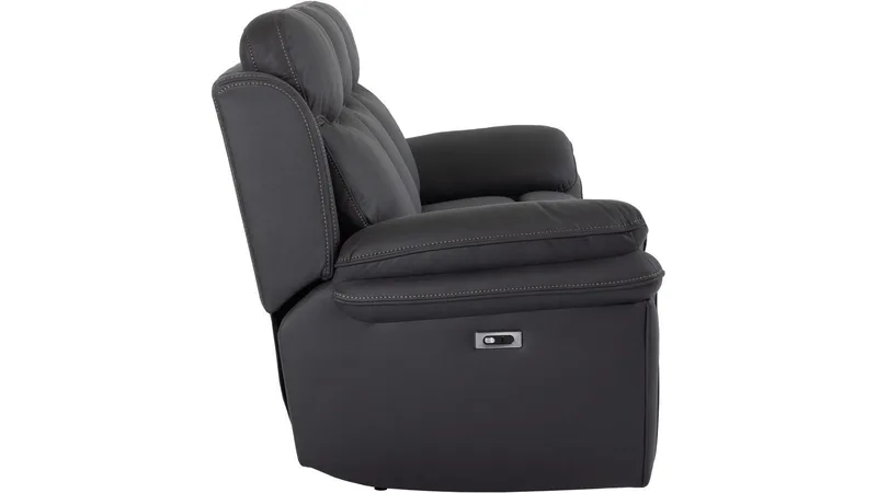 Livaro Reclinersoffa 3-sits Elektrisk - Svart - Möbler - Soffa - 3 sits soffa