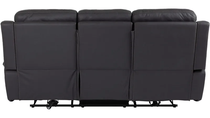 Livaro Reclinersoffa 3-sits Elektrisk - Svart - Möbler - Soffa - 3 sits soffa