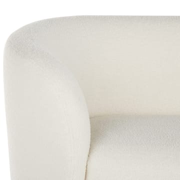 Loen 3-sits Svängd Soffa i Bouclé - Offwhite - Möbler - Soffa - 3 sits soffa