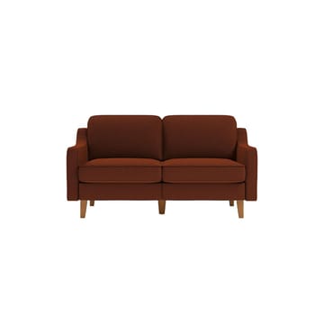 Lorvas 2-sits Soffa - Brun/Rosa - Möbler - Soffa - Sammetssoffa