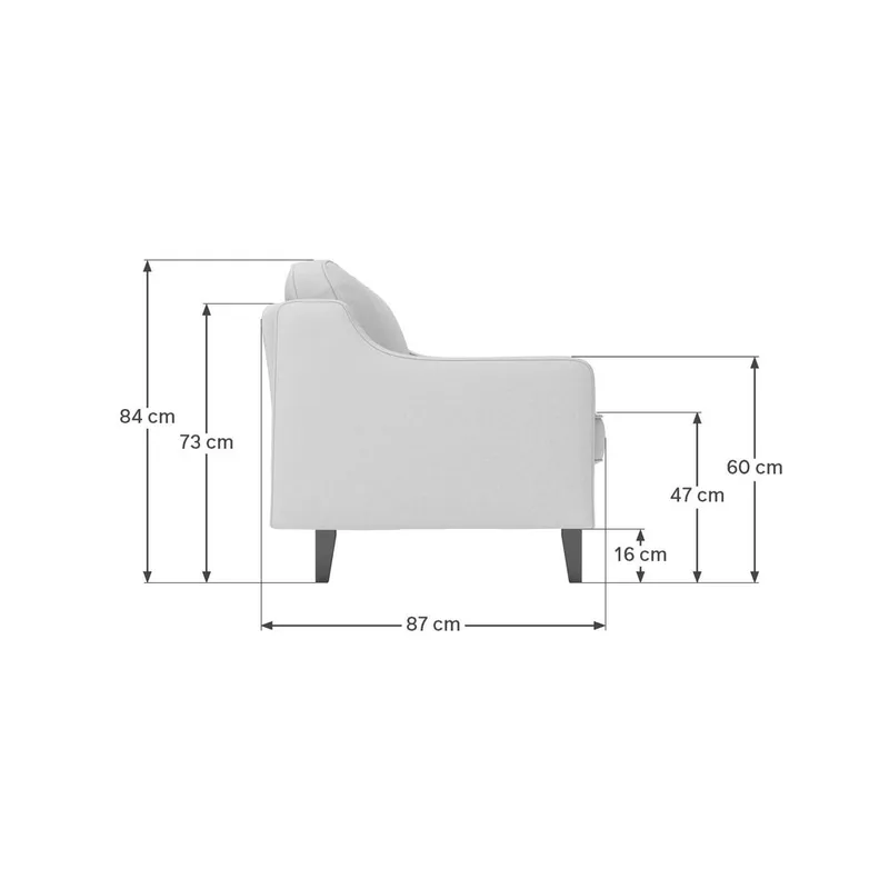 Lorvas 3-sits Soffa - Ljusgrå - Möbler - Soffa - 3 sits soffa