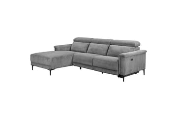 Lund Reclinersoffa 3-sits - Grå - Möbler - Soffa - Biosoffa & reclinersoffa