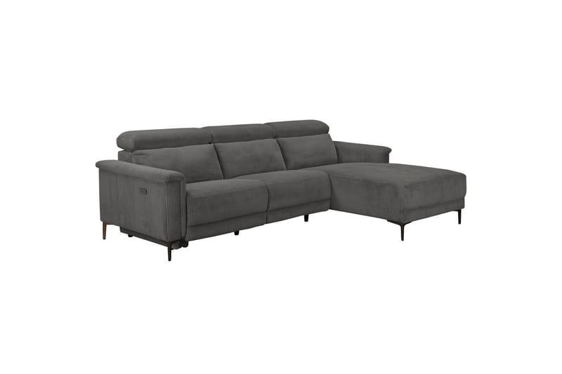 Lund Reclinersoffa 3-sits - Grå - Möbler - Soffa - Biosoffa & reclinersoffa