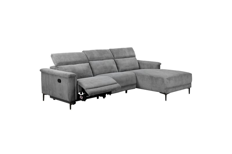 Lund Reclinersoffa 3-sits - Grå - Möbler - Soffa - Biosoffa & reclinersoffa