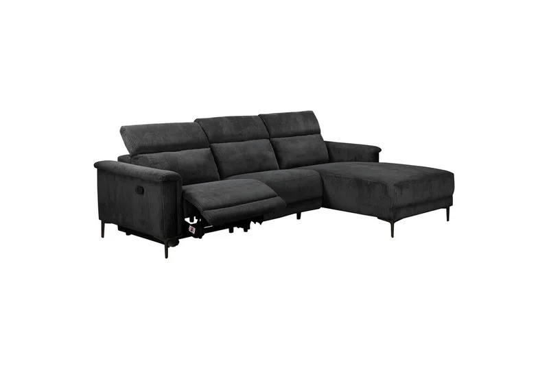 Lund Reclinersoffa 3-sits - Grå - Möbler - Soffa - Biosoffa & reclinersoffa