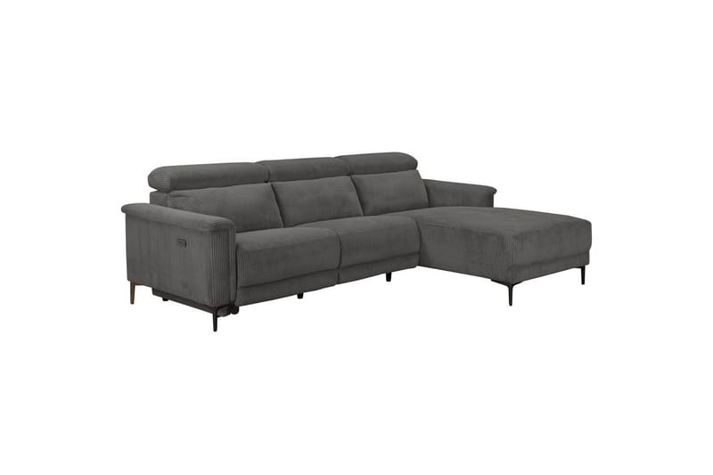 Lund Reclinersoffa 3-sits - Grå - Möbler - Soffa - Biosoffa & reclinersoffa