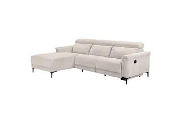 Lund Reclinersoffa 3-sits - Vit - Möbler - Soffa - Biosoffa & reclinersoffa