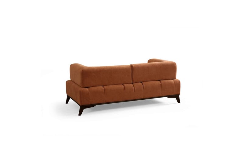 Malkiat Soffa 2-sits - Orange/Svart - Möbler - Soffa - 2 sits soffa