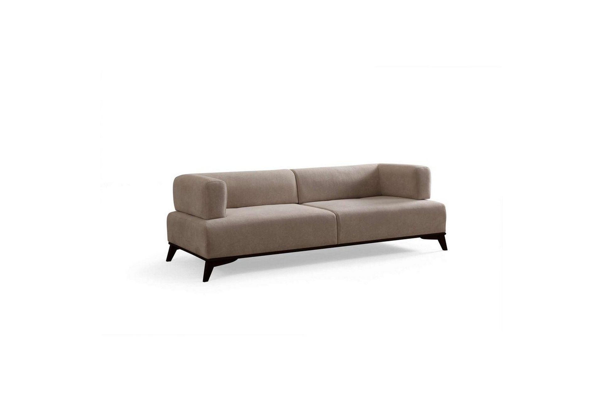 Malkiat Soffa 3-sits Beige/Svart - Möbler - Trademax