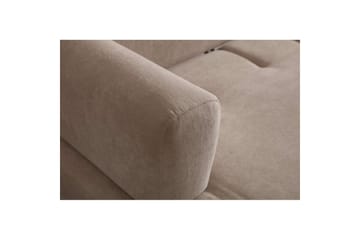 Malkiat Soffa 3-sits - Beige/Svart - Möbler - Soffa - 3 sits soffa