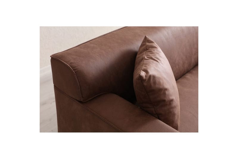 Malpani Soffa 3-sits - Cognac - Möbler - Soffa - 3 sits soffa