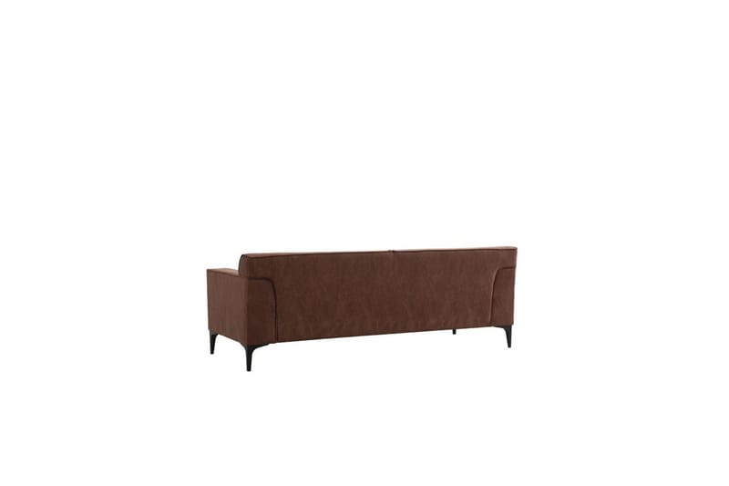 Malpani Soffa 3-sits - Cognac - M öbler - Soffa - 3 sits soffa