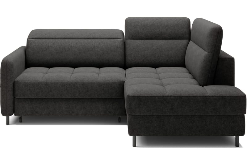 Masuo Bäddsoffa med Schäslong 3-sits - Mörkgrå - Möbler - Soffa - Bäddsoffa