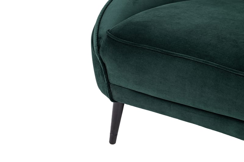 Mateus 3-sits Soffa Sammet - Mörkgrön - Möbler - Soffa - 3 sits soffa
