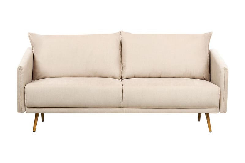 Maurana Soffa 3-sits - Beige/Guld - Möbler - Soffa - 3 sits soffa