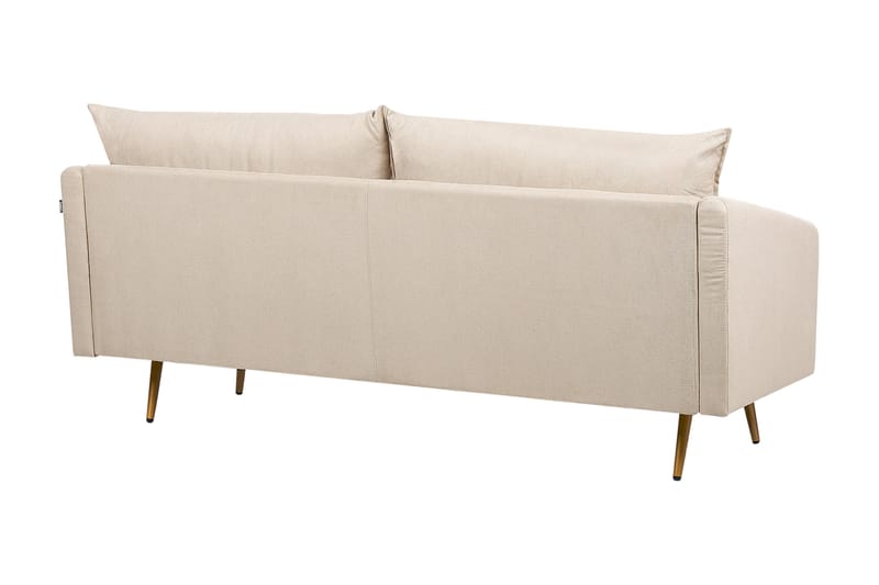 Maurana Soffa 3-sits - Beige/Guld - Möbler - Soffa - 3 sits soffa