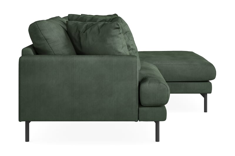 Menard 3-sits Divansoffa - Grön - Divansoffor & schäslongsoffa - 3 sits soffa med divan