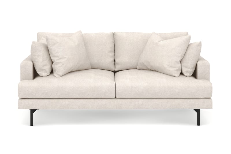 Menard 3-sits Djup Tygsoffa - Beige - Möbler - Soffa - 3 sits soffa