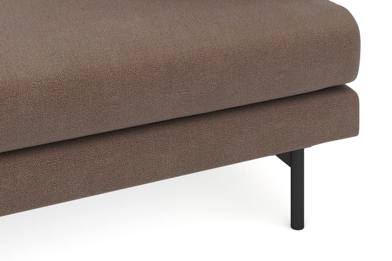 Menard 3-sits Djup Tygsoffa - Brun - Möbler - Soffa - 3 sits soffa