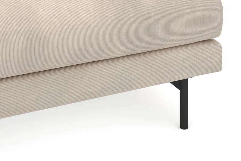 Menard 4-sits Djup Manchestersoffa - Greige - Möbler - Soffa - 4 sits soffa