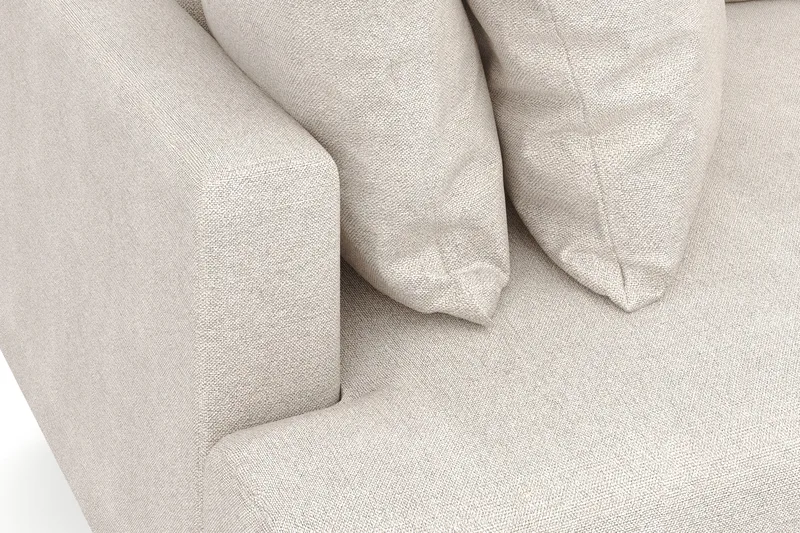 Menard 4-sits Djup Tygsoffa - Beige - Möbler - Soffa - 4 sits soffa