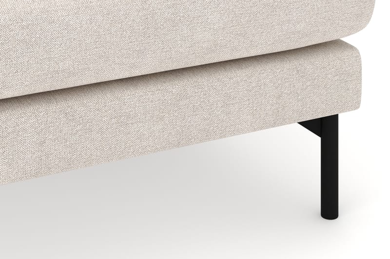 Menard 4-sits Högervänd U-formad Soffa med Divan och Schäslong i Tyg - Beige - Möbler - Soffa - U-soffa